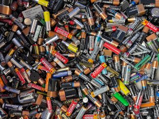 Förnybar energi och batterilagring illustration
